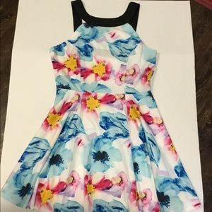 Summer floral dress